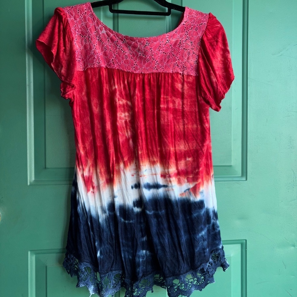 Energe large top red white blue Independence Day - Picture 6 of 6